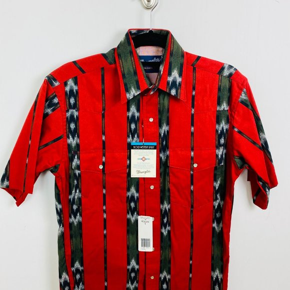 *SOLD* Wrangler Western Pearl Snap Button Down - Picture 2 of 6